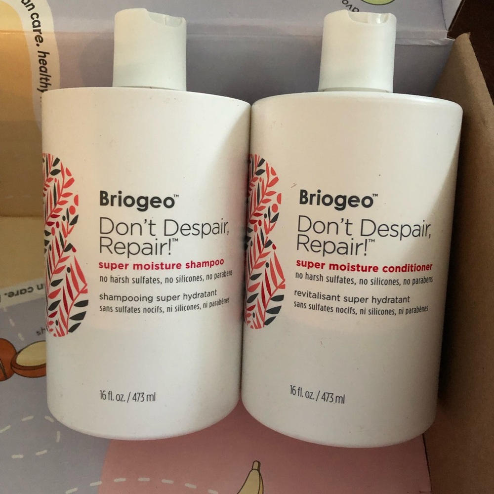 Briogeo Don’t Despair, Repair! Shampoo and Conditioner. New/unused, in box.